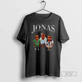 Officials Jonas Bros 20th Anniversary Tour 2025 Funny Graphic T Shirt Unisex