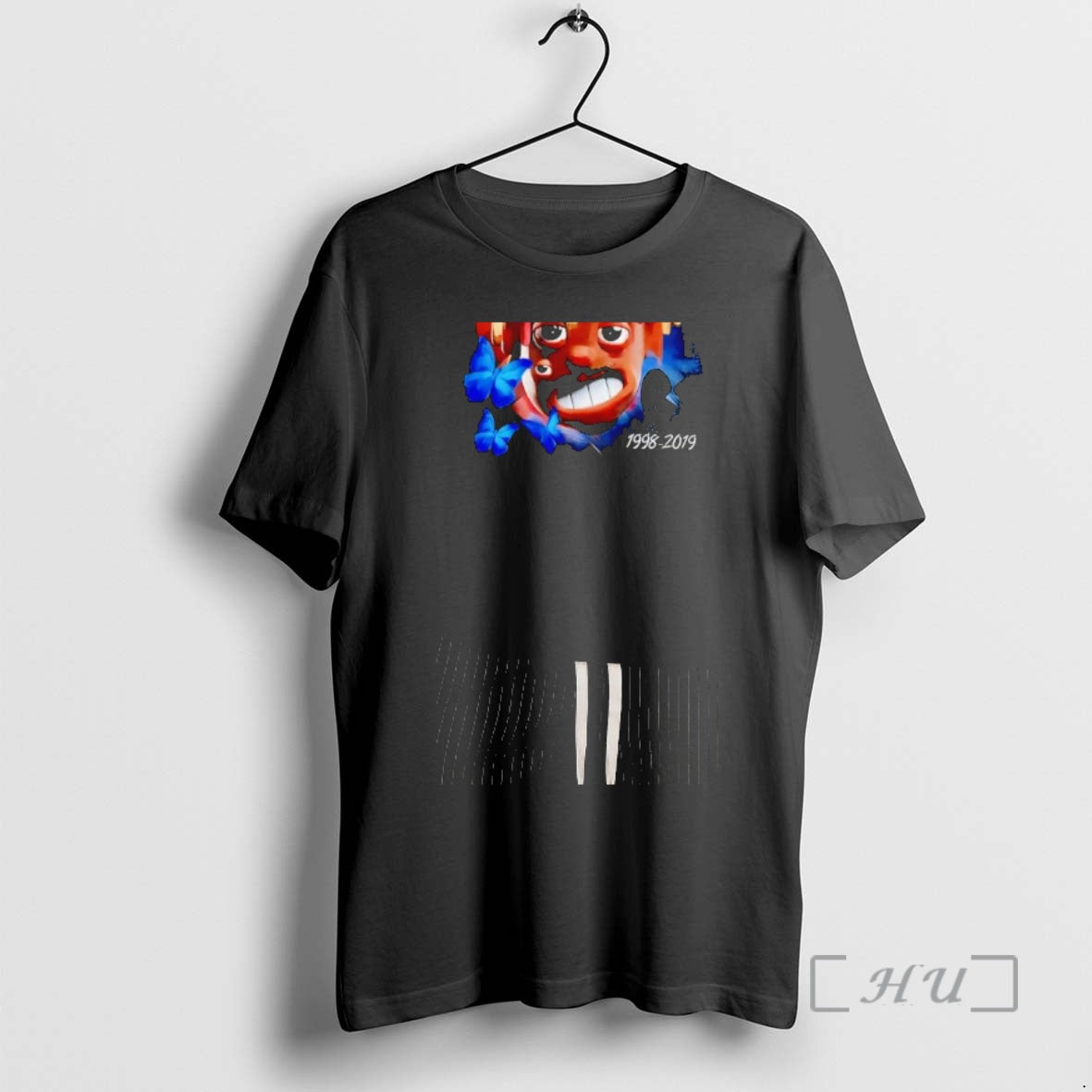 Officials Juice Wrld 1998 2019 Butterfly Portrait Memorial Music Fan Unisex