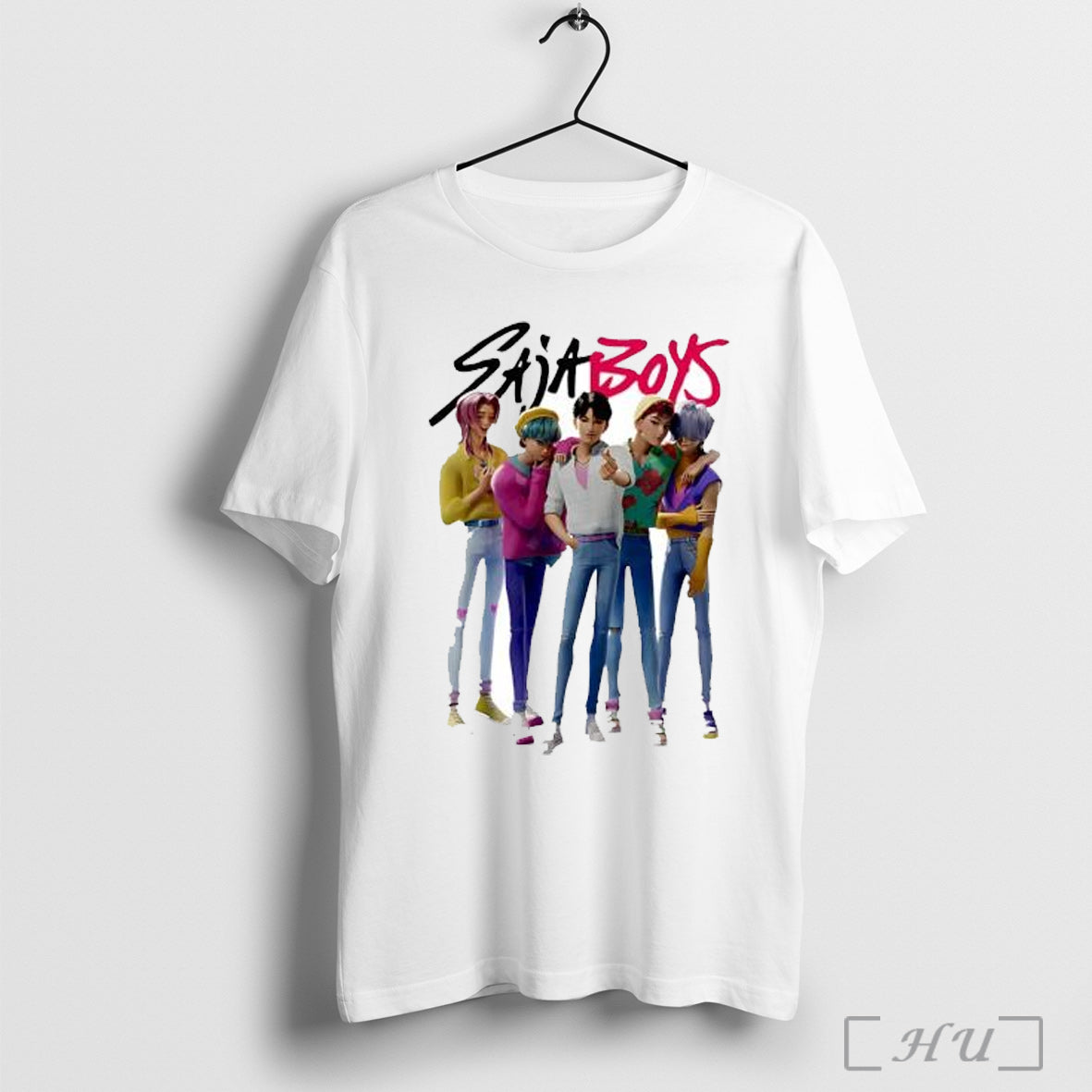 Officials Kpop Demon Hunters Saja Boys T Shirt Unisex