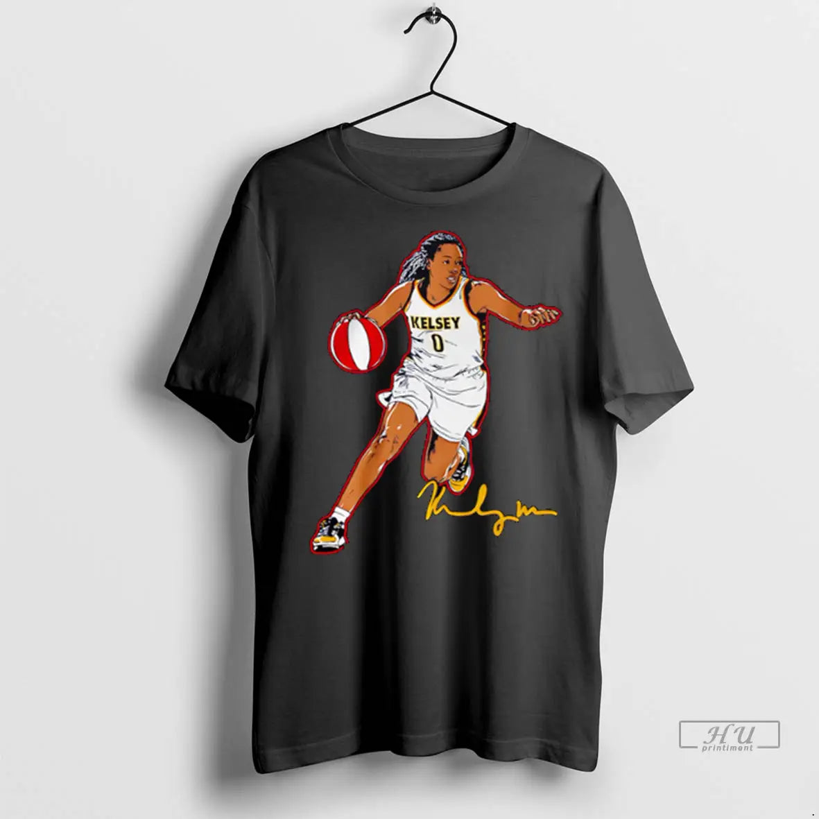 Officials Kelsey Mitchell Superstar Pose Indiana Signature T Shirts Unisex