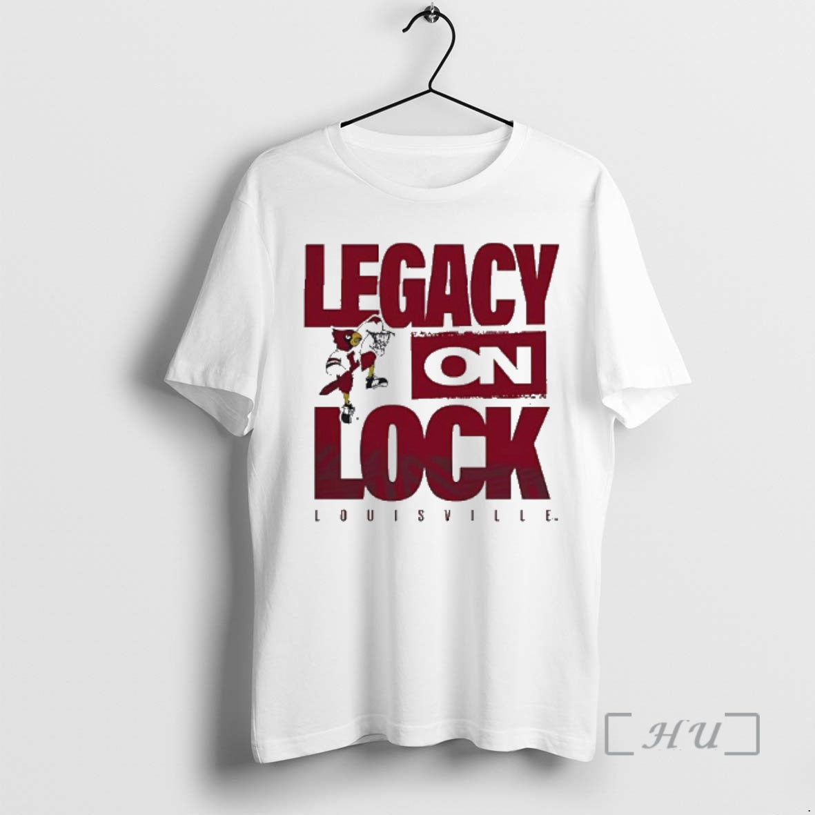Officials Legacy On Lock Louisville Cardinals Basketball Mascot Unisex