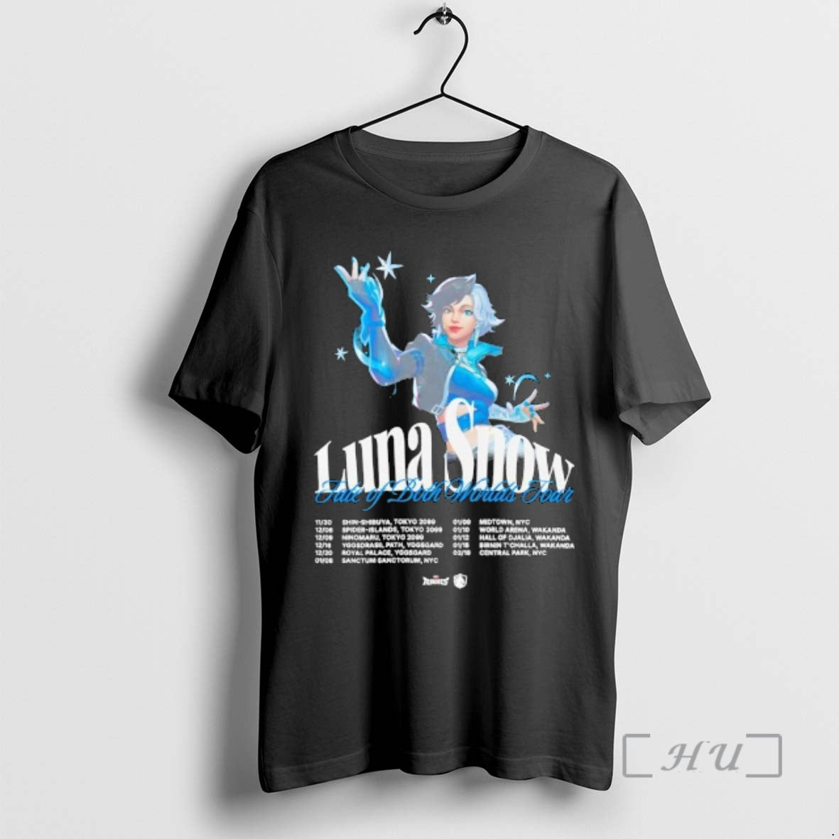 Officials Luna Snow Fate Of Both Worlds Tour Unisex