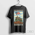 Officials Many Died Defending Our Democracy We Cannot Let One Man Destroy It Usa Flag Unisex
