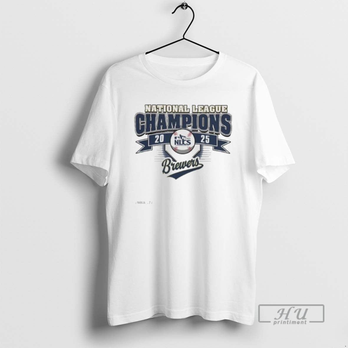 Officials Milwaukee Brewers 2025 National League Champions Champions Nlcs T Shirt Unisex