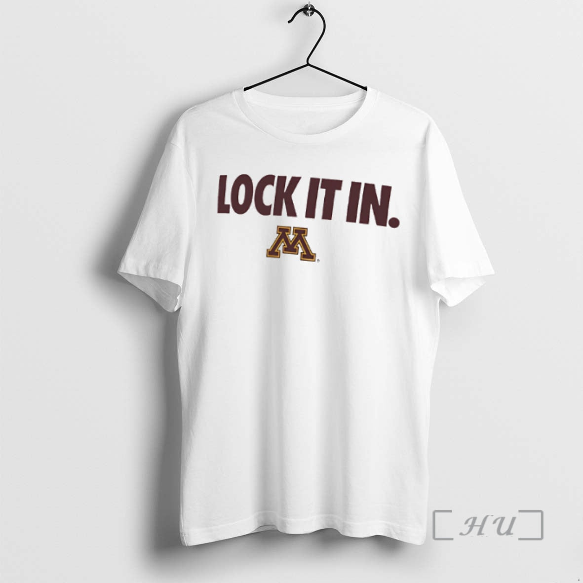 Officials Minnesota Golden Gophers Lock It In Logo Unisex