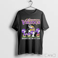 Officials Minnesota Vikings X The Peanuts Walking Sundays Are For My Team T Shirt Unisex
