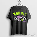Officials Mombie Before Coffee Spooky Mama Halloween T Shirt Unisex