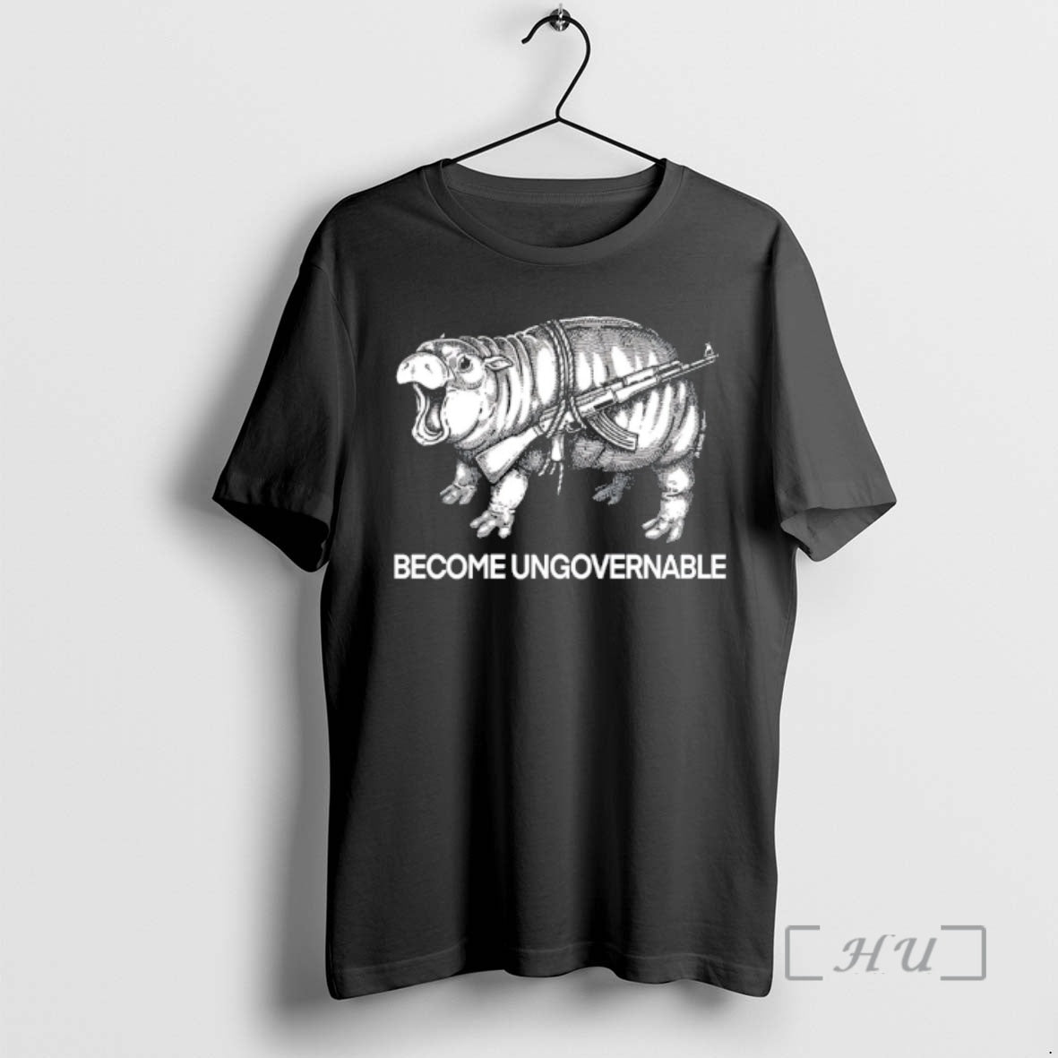Officials Moo Deng Become Ungovernable Gun Unisex