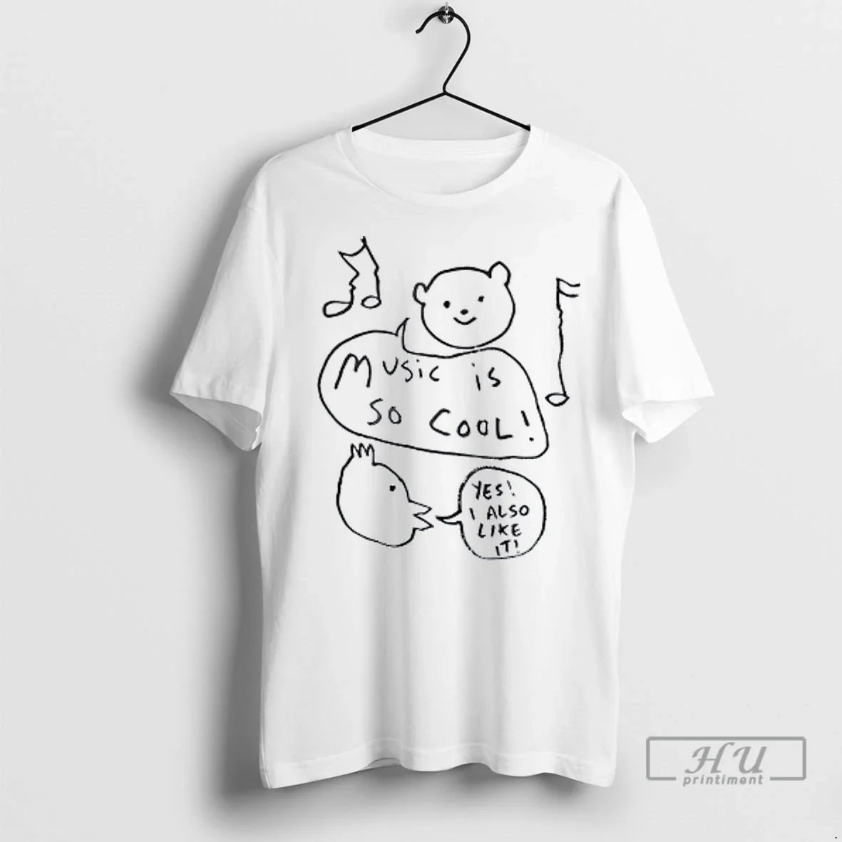 Officials Music Is So Cool Yes I Also Like It T Shirt Unisex