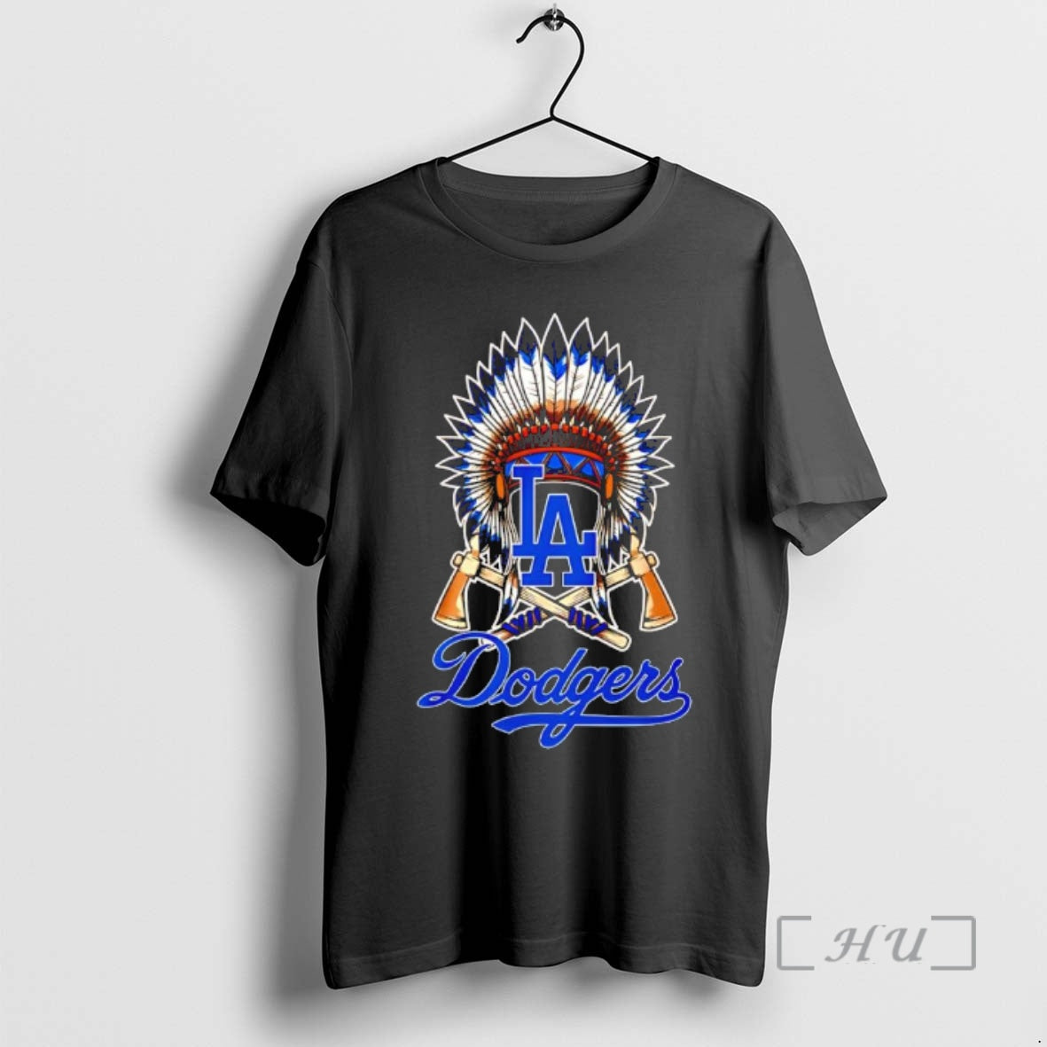 Officials Native American Los Angeles Dodgers Baseball Team Logo Unisex