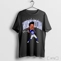 Officials New York Giants Jameis Winston Cartoon Signature T Shirt Unisex