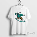 Officials Newport Cigarettes Polar Bear Surfing On Ice Graphic Unisex