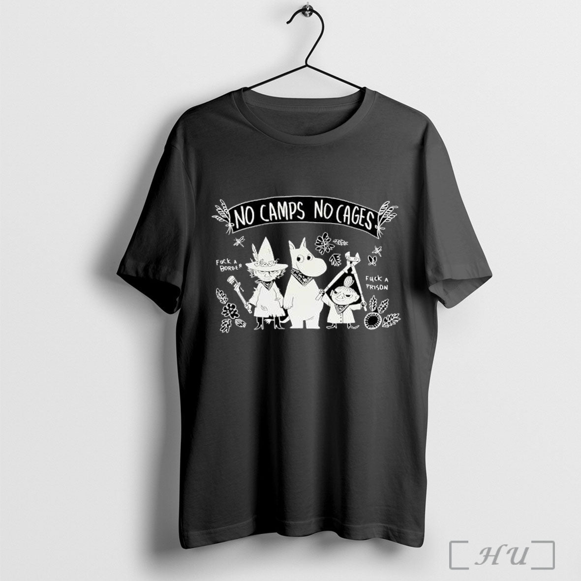 Officials No Camps No Cages Fuck A Border Fuck A Prison T Shirt Unisex