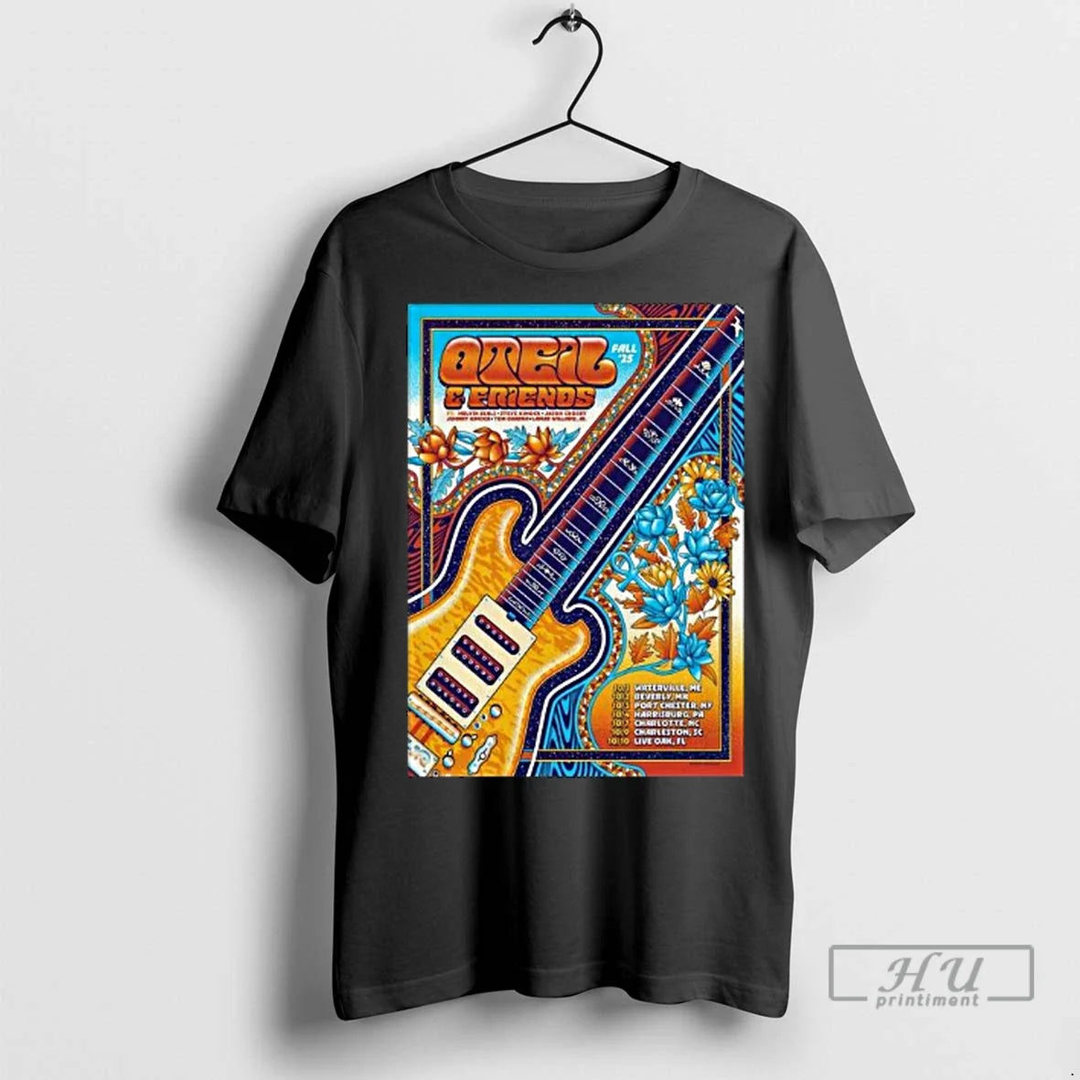 Officials Oteil And Friends October 1 2025 Waterville Me Long Sleve T Shirt Unisex