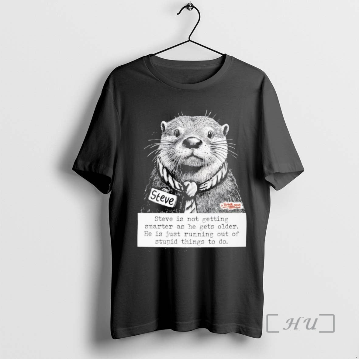 Officials Otter Steve Is Not Getting Smarter As He Gets Older Premium T Shirts Sweater Unisex