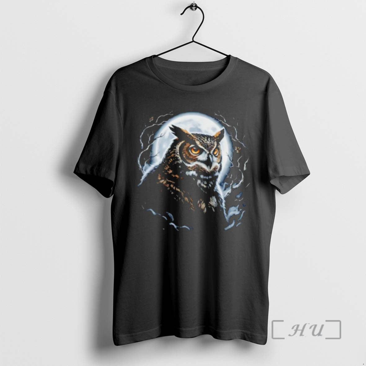 Officials Owlbear Moon Portrait Graphic Unisex
