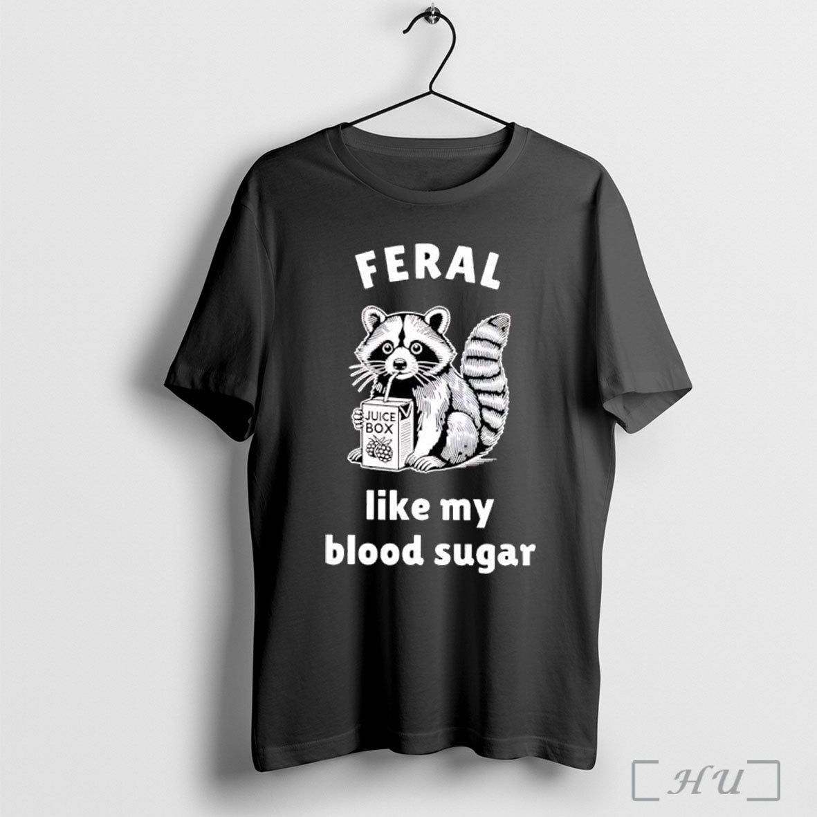 Officials Raccoon Feral Like My Blood Sugar Classic T Shirt Unisex