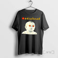Officials Radiohead Creepy Baby Face With Red Eyes Graphic Art Unisex