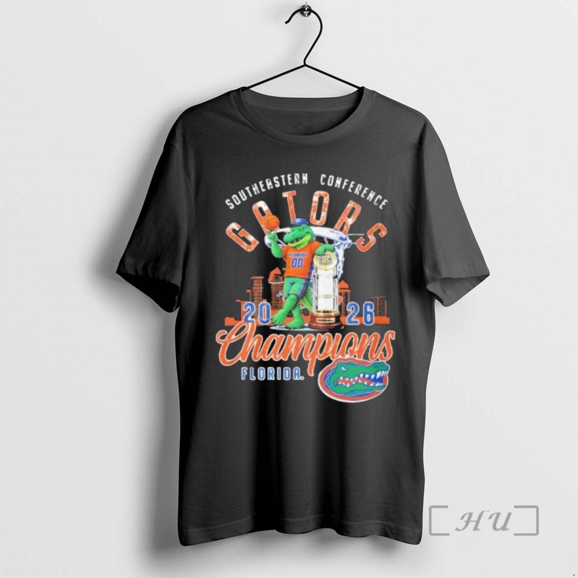 Officials Sec Conference Champions 2026 Florida Gators Basketball Mascot Unisex