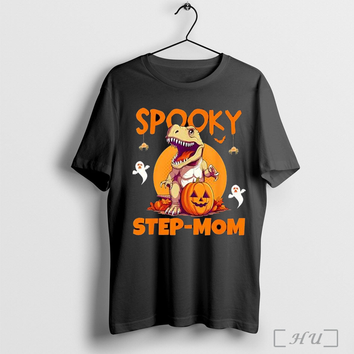 Officials Spooky Step Mother T Rex Halloween T Shirt Unisex