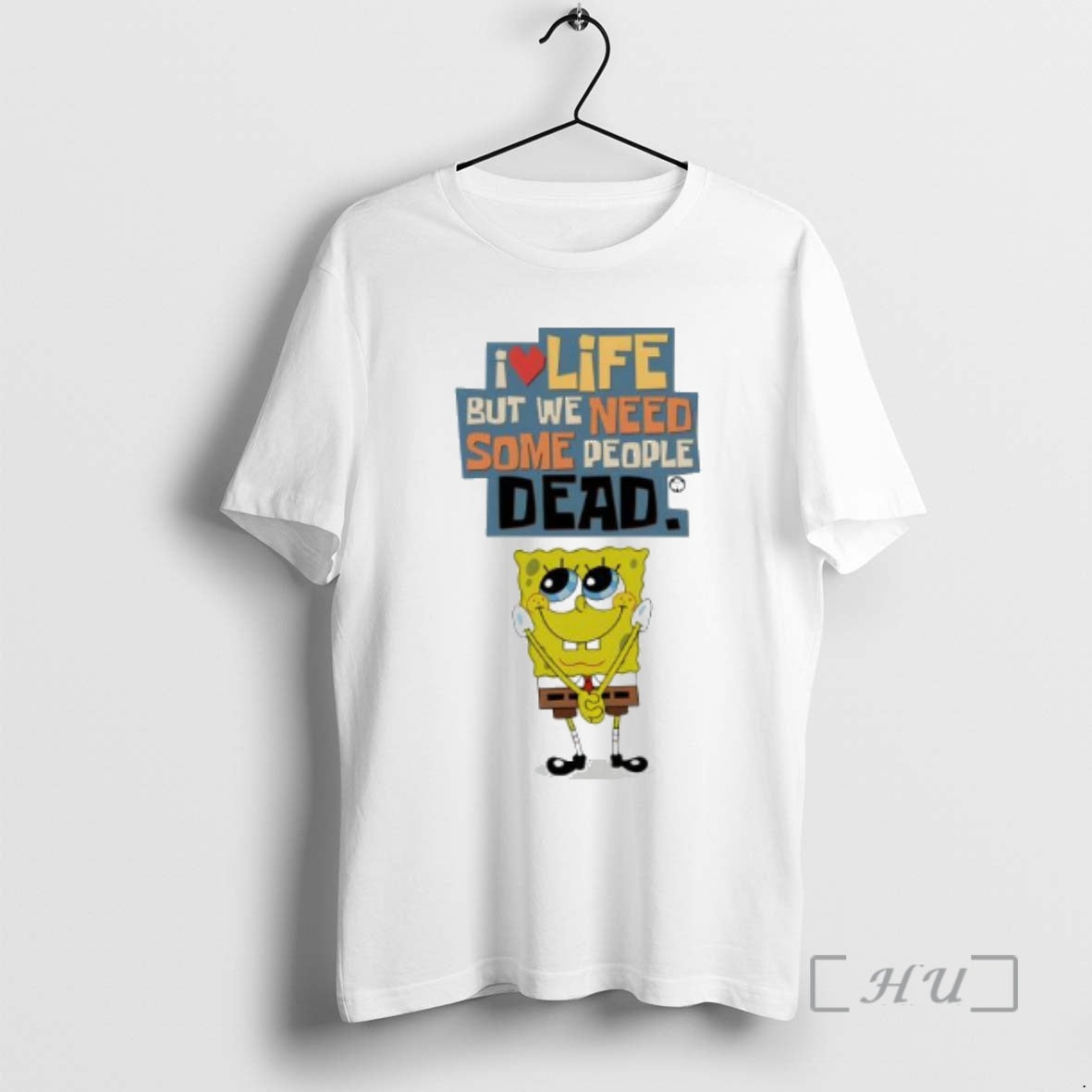 Officials Square I Love Life But We Need Some People Dead Premium T Shirts Sweater Unisex