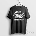 Officials Support Live Music Hire Live Musicians Unisex