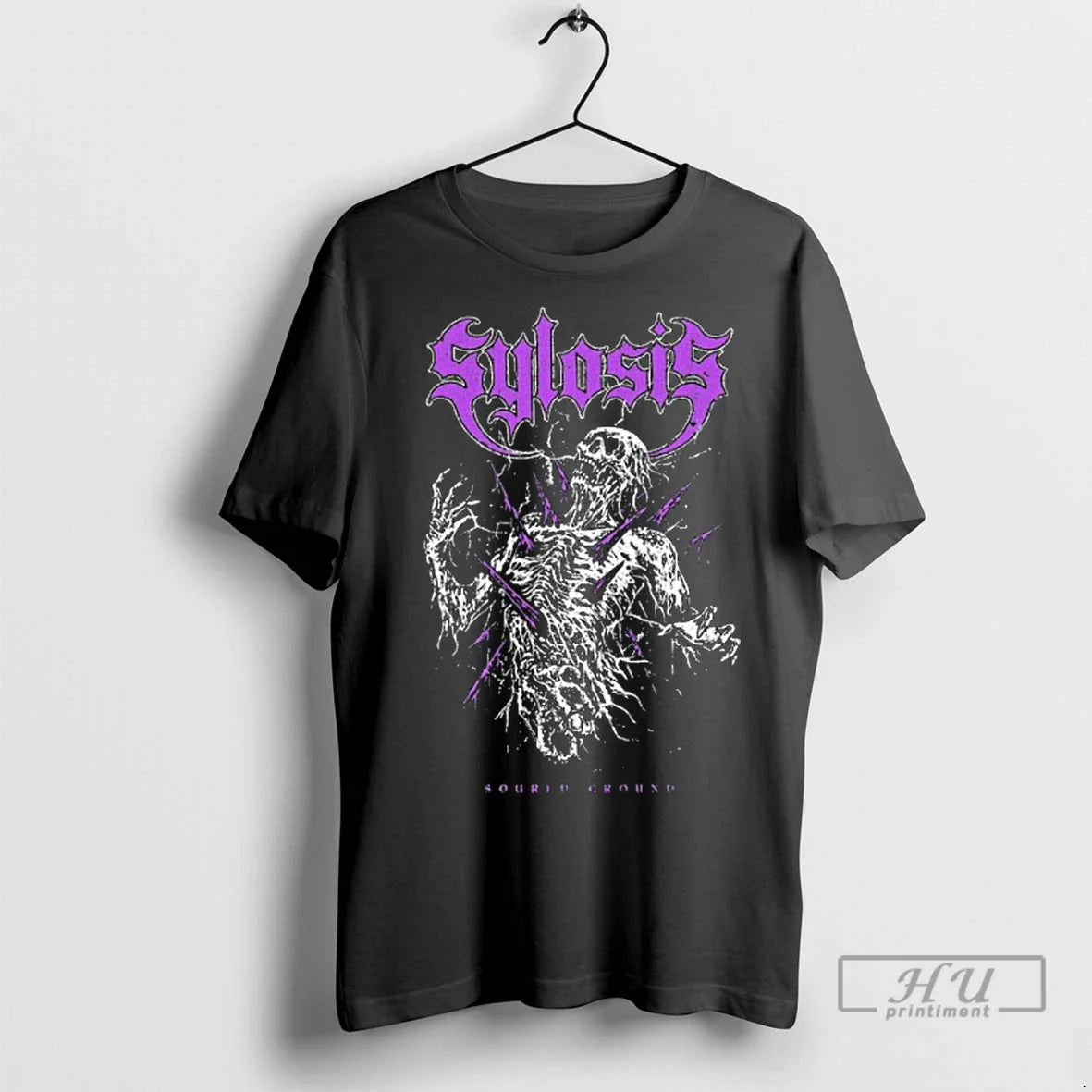 Officials Sylosis Soured Ground Skeleton T Shirt Unisex