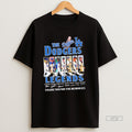 Officials The Los Angeles Dodgers Jackie Robinson And Legends Abbey Road Signatures T Shirt
