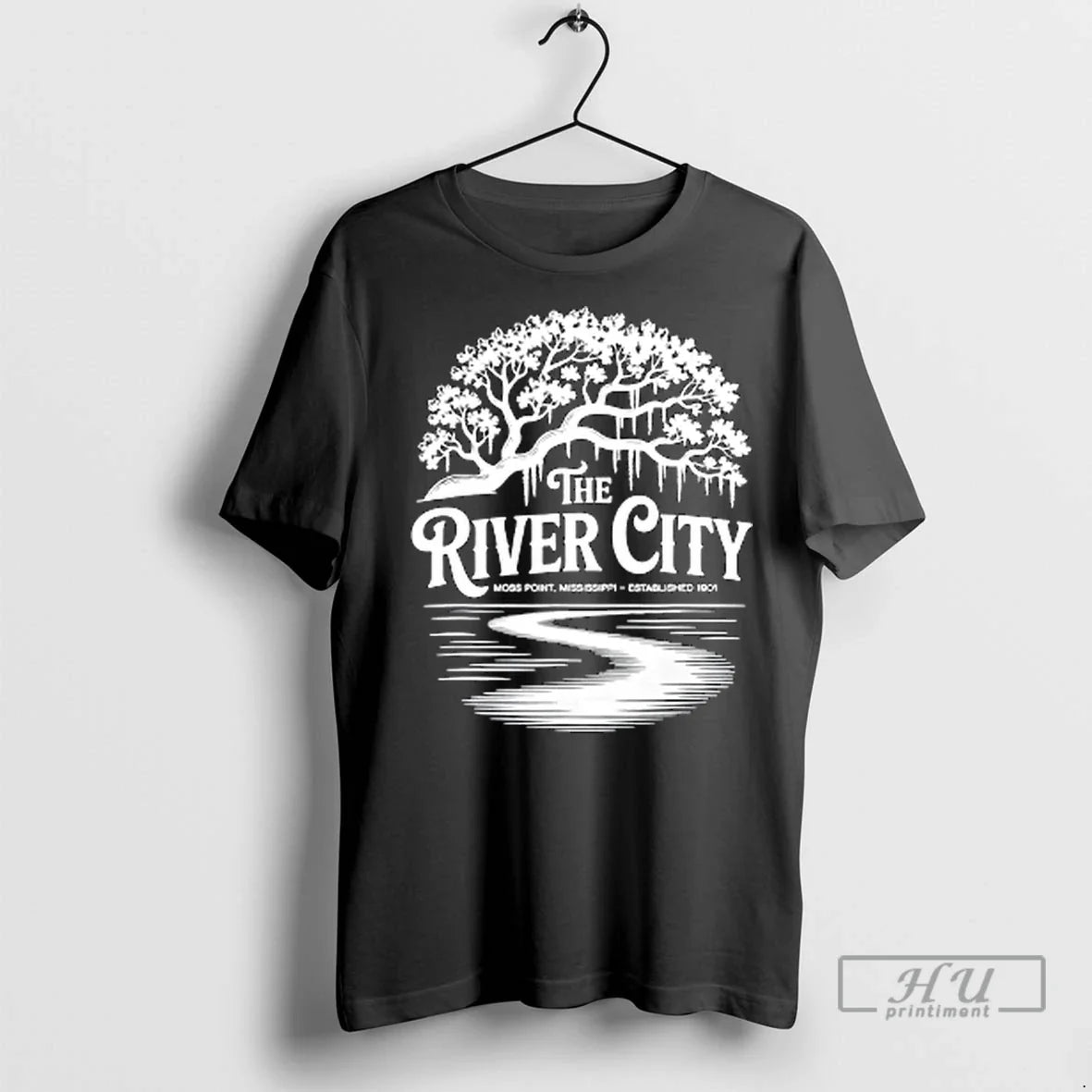 Officials The River City Moss Point Live Oak Est 1901 Ladies T Shirt Unisex