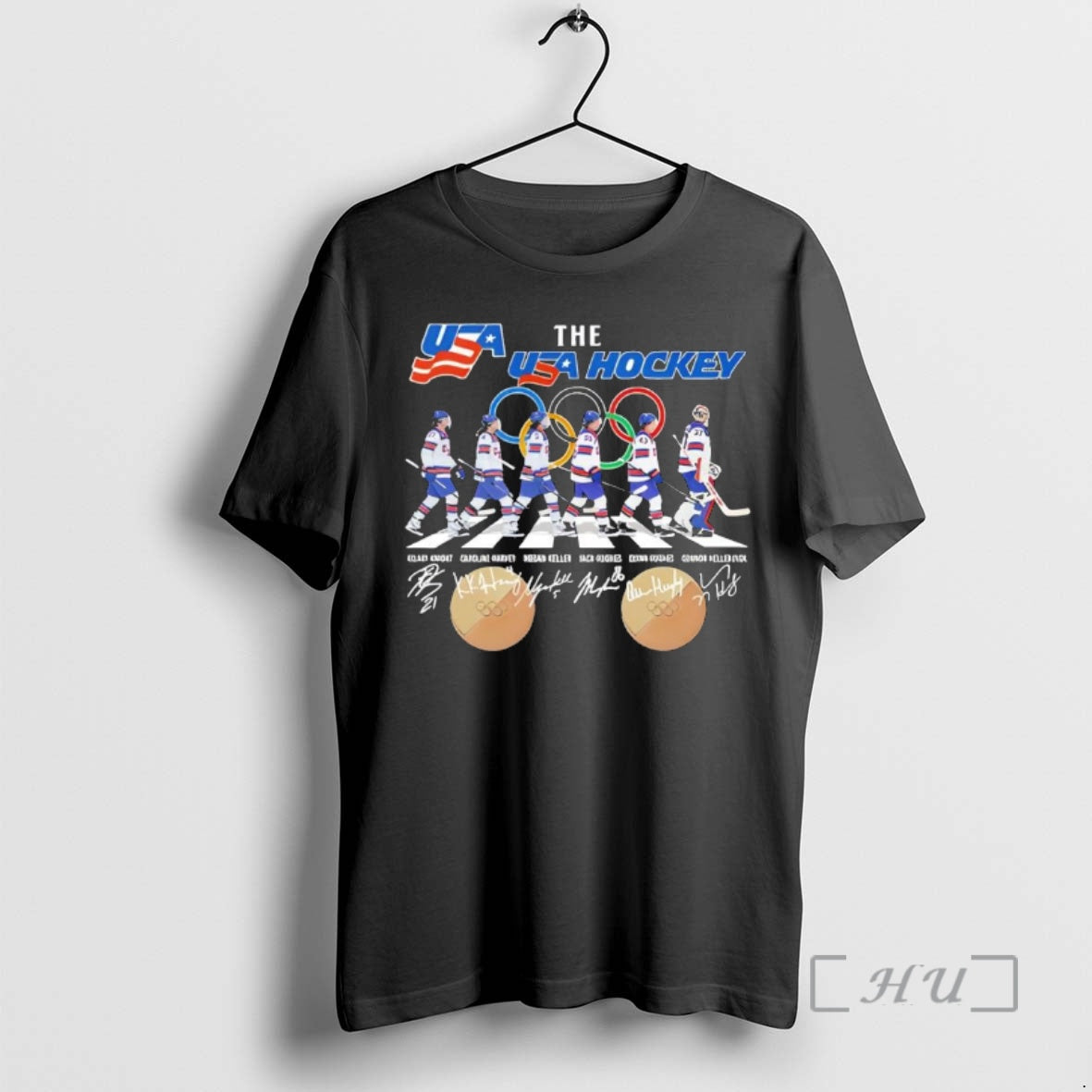 Officials The Usa Hockey Team Success 2026 Winter Olympics Signatures Unisex