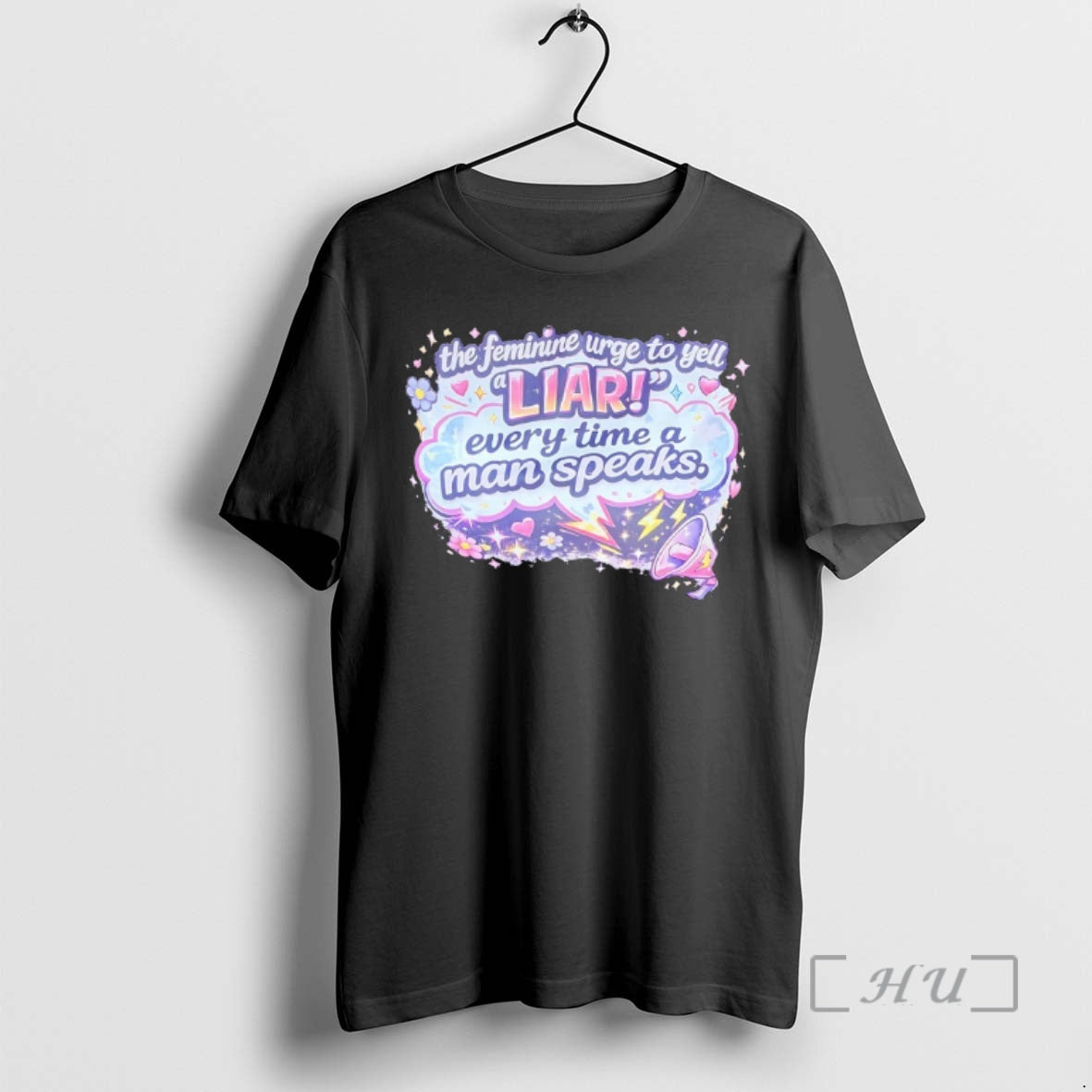 Officials The Feminine Urge To Yell Liar Every Time A Man Speaks Premium T Shirts Unisex