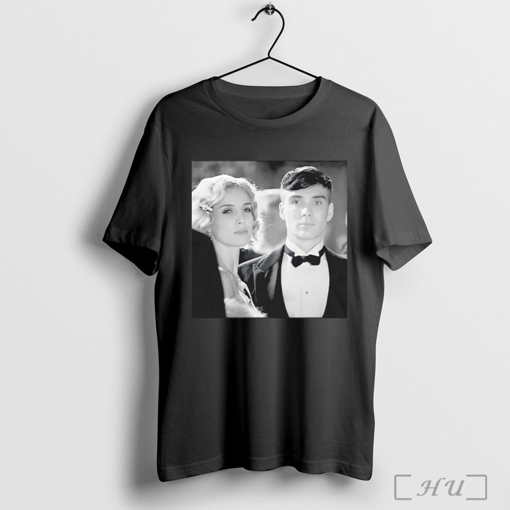 Officials Tommy Shelby And Grace Burgess Peaky Blinders Film Character T Shirt Unisex