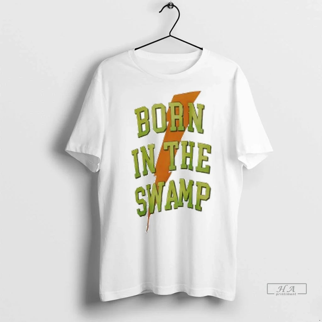 Officials Trendy Born In The Swamp Gatorade Logo Ladies Shirt Sweater Unisex