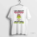 Officials Trendy Grinch Cancer I Cant Argue With Grandma Shes Older Than Me And Old Unisex