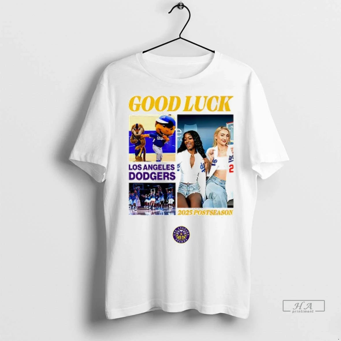 Officials Trendy Los Angeles Sparks Good Luck 2025 Postseason Shirt Sweater Unisex