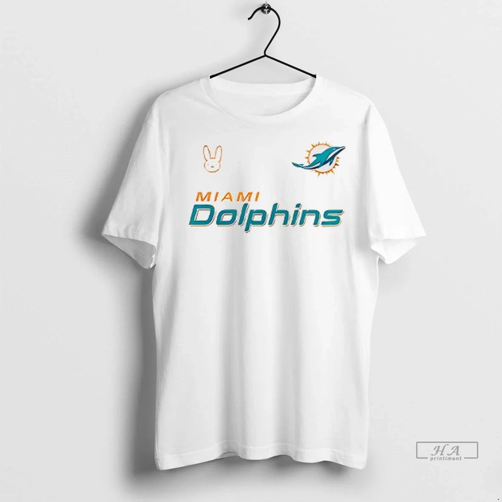 Officials Trendy Miami Dolphins Bad Bunny Shirt Sweater Unisex