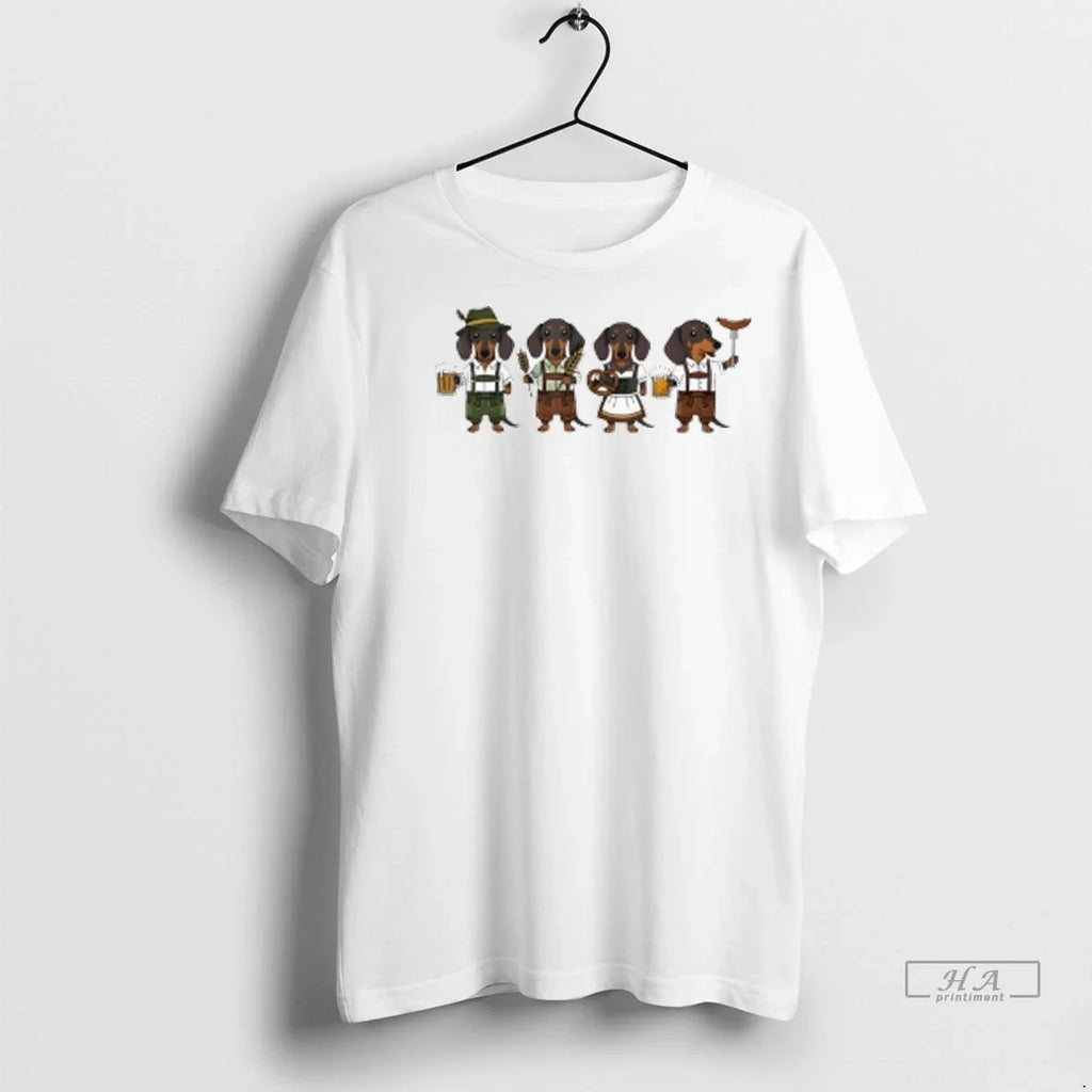 Officials Trendy Oktoberfest Dachshund Cute Sausage Dog German Ladies Shirt Sweater Unisex