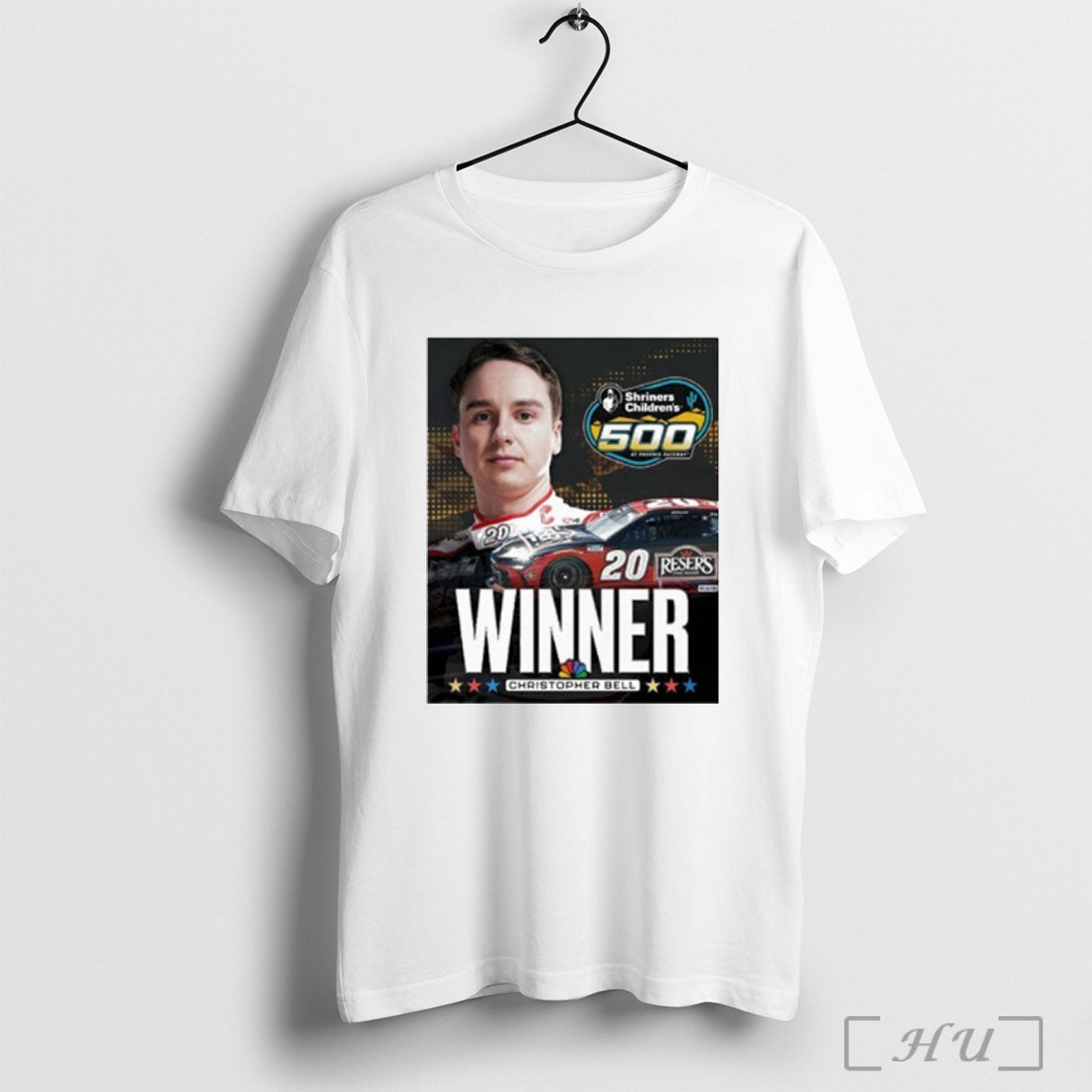 Officials Trendy Poster Congrats Christopher Bell For Winning Shriners Childrens 500 At Phoenix Raceway Nascar