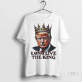 Officials Trendy President Donald Trump Long Live The King Shirt Sweater Unisex