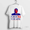Officials Trendy Ronald Reagan Crack Cocaine 84 Shirt Sweater Unisex
