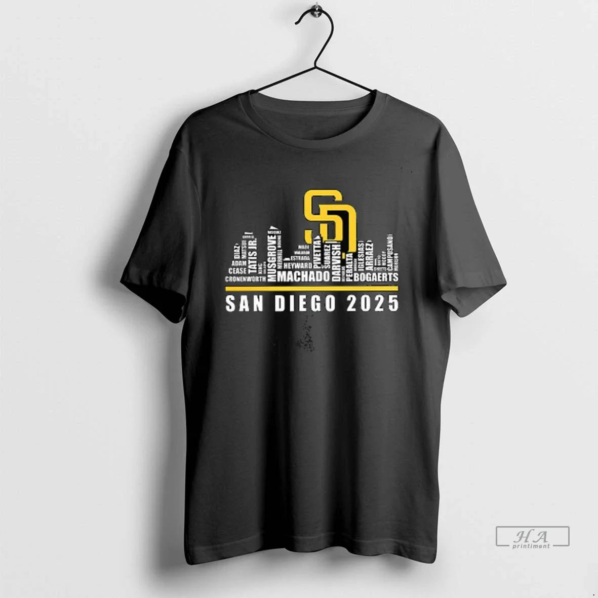 Officials Trendy San Diego Padres 2025 Name City Skyline Shirt Sweater Unisex
