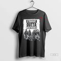 Officials Trendy Straight Outta Nightmares Horror Halloween Scary Shirt Sweater Unisex