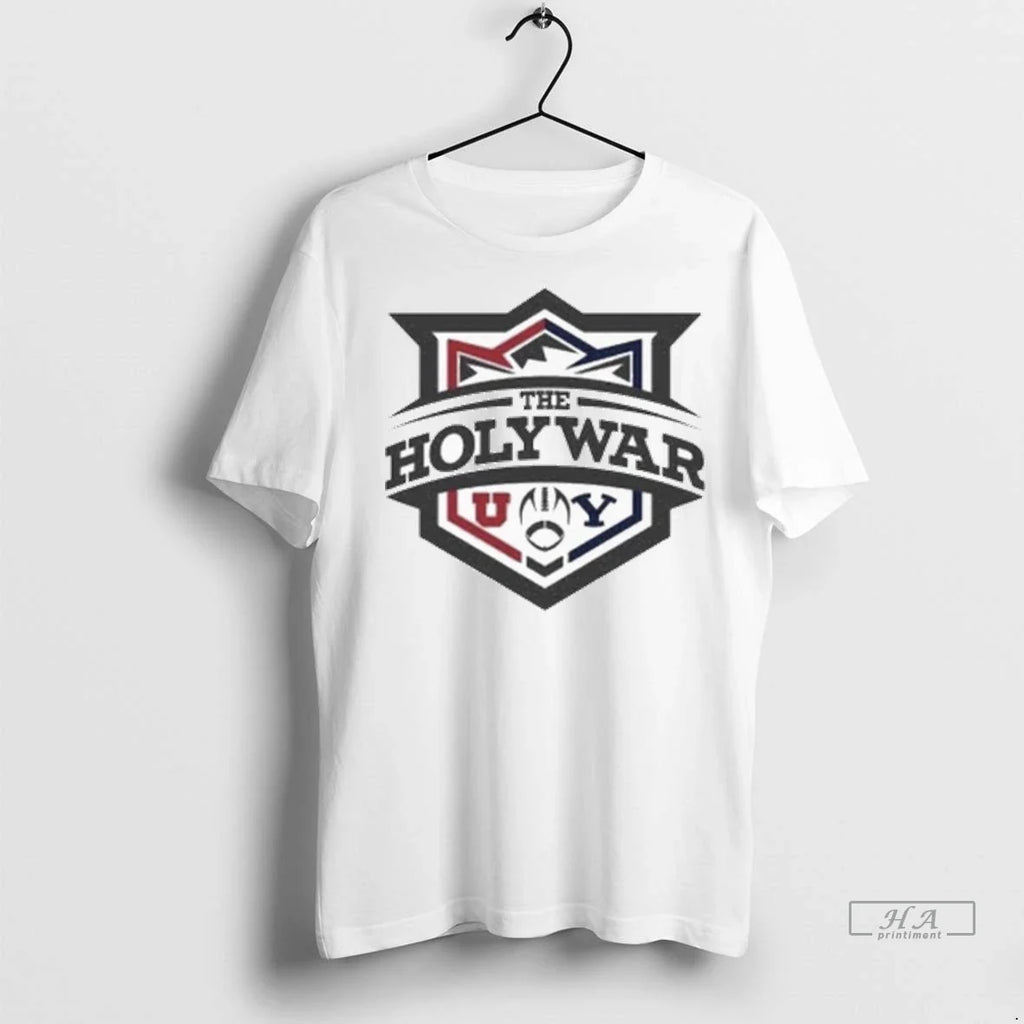 Officials Trendy Utah Utes Vs Byu Cougars 2025 The Holy War Shirt Sweater Unisex