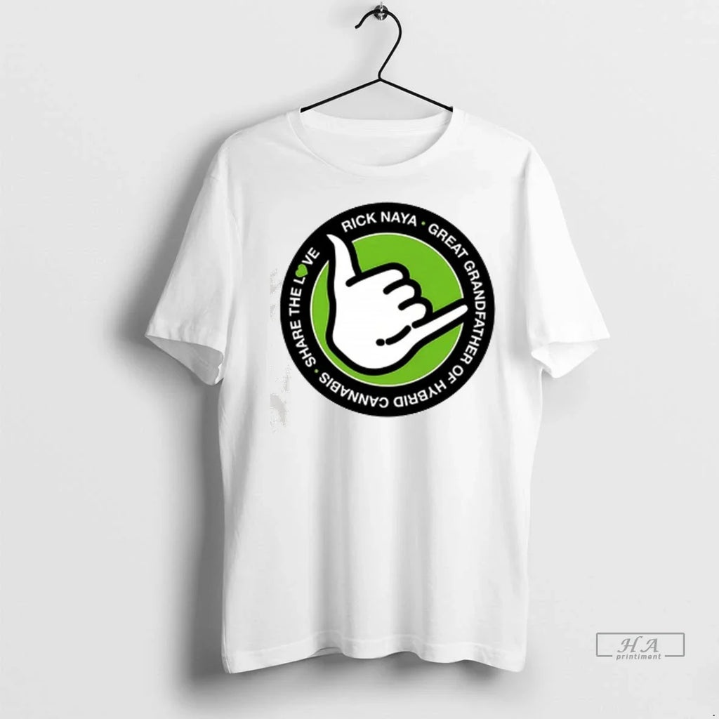 Officials Trendy Rick Naya Great Grandfather Of Hybrid Cannabis T Shirt Mhgi5s Shirt Sweater