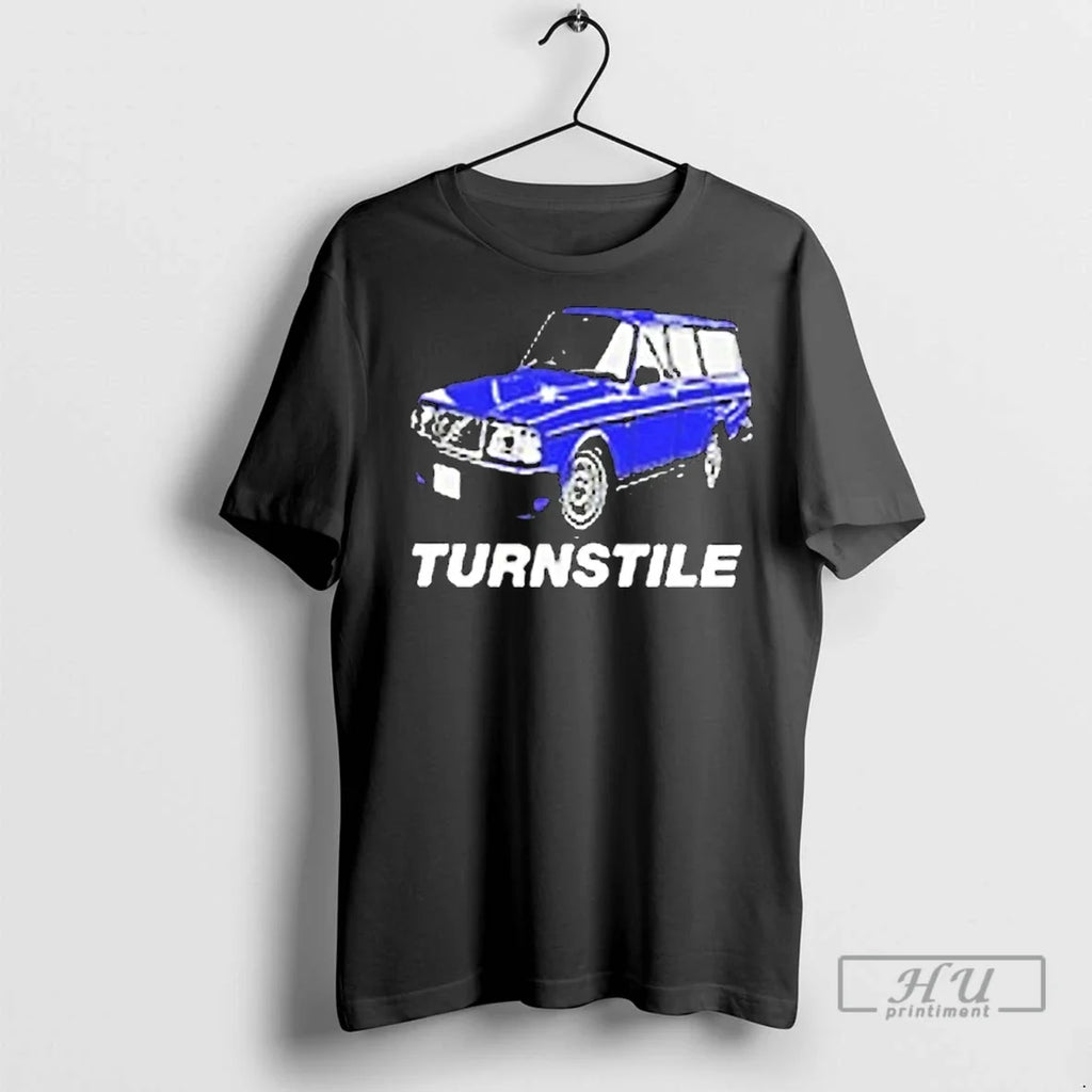 Officials Turnstile 2025 Tour The Blue Car The Never Enough T Shirt Unisex