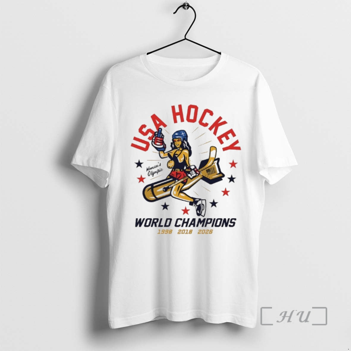 Officials Usa Hockey Womens Olympic World Champions 1998 2018 2026 Unisex