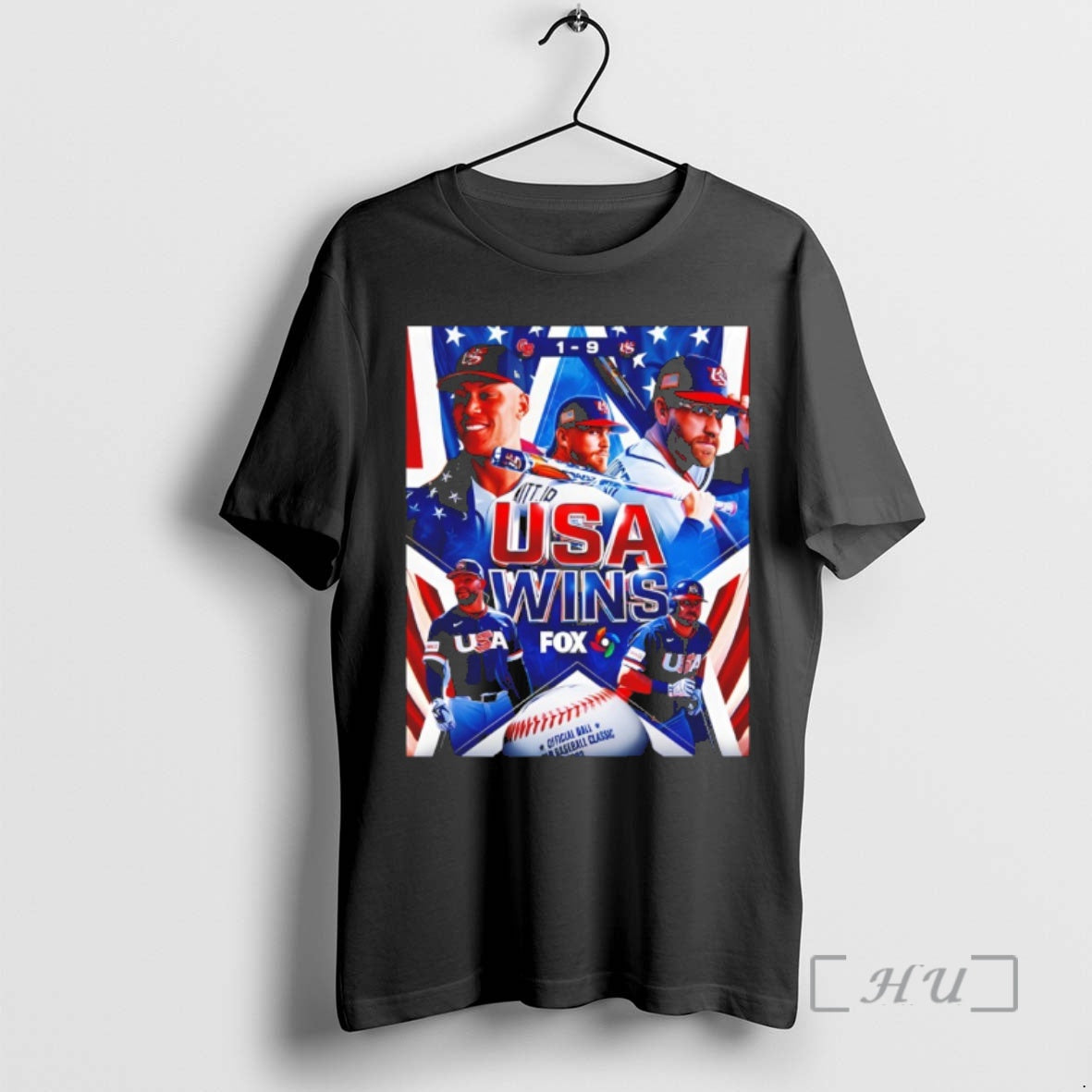 Officials Usa Wins Fox World Baseball Classic Usa Baseball Graphic Unisex