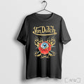 Officials Von Dutch Flying Eye Flames T Shirt Unisex