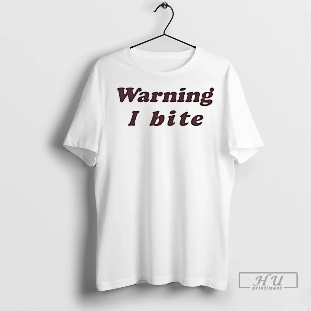 Officials Warning I Bite T Shirt Unisex