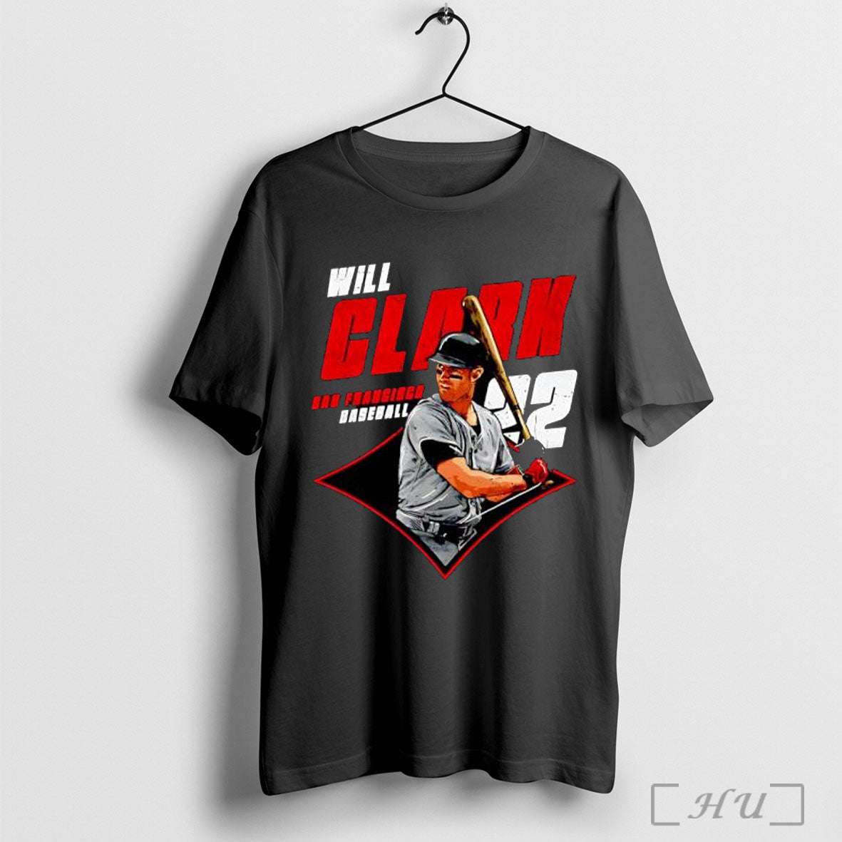 Officials Will Clark San Francisco Diamond Number 22 T Shirt Unisex